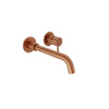 Baril Single lever wall-mounted lavatory faucet, drain not included