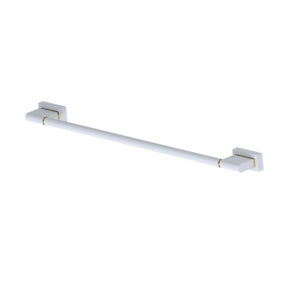 Rubinet Towel Bar 18" Matt White