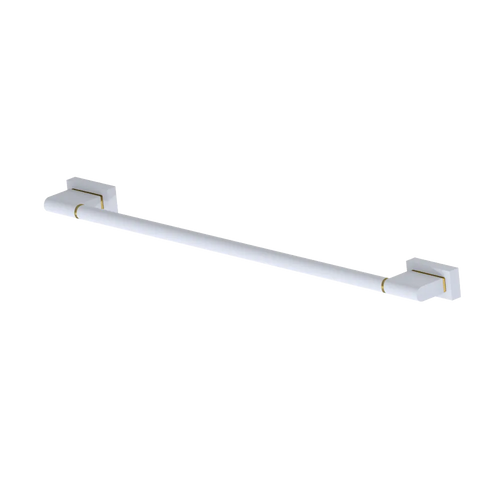 Rubinet Towel Bar 18" Matt White