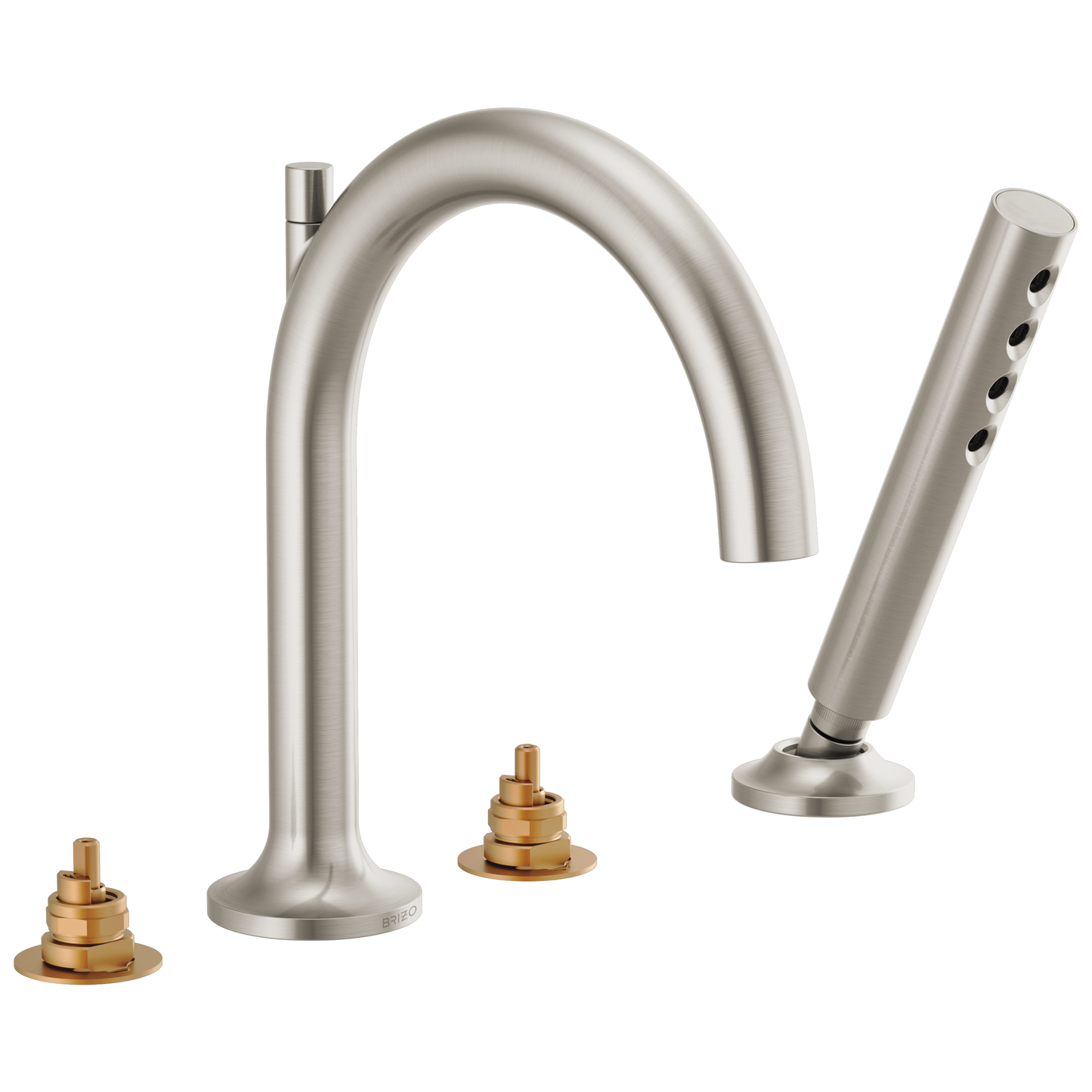 Brizo Roman Tub Faucet With Handshower Less Handles