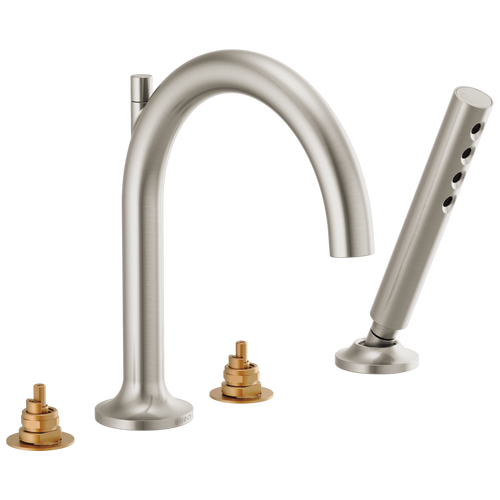 Brizo Roman Tub Faucet With Handshower Less Handles