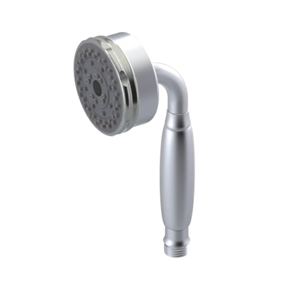 Rubinet 3 Function Hand Held Shower Only Satin Chrome