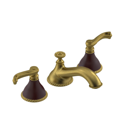 Rubinet Widespread Lav. Set. (less drain) Antique Brass Matt