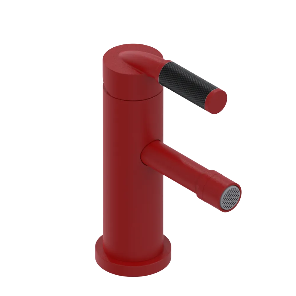 Rubinet Single Control Bidet Fitting (less drain) Maroon