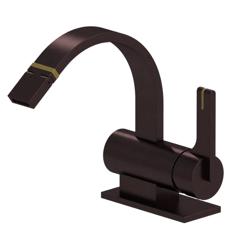 Rubinet Single Control Bidet Fitting (less drain) Tuscan Brass