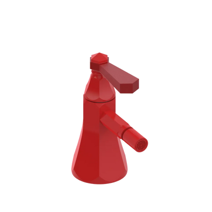 Rubinet Single Control Bidet Fitting (less drain) Red