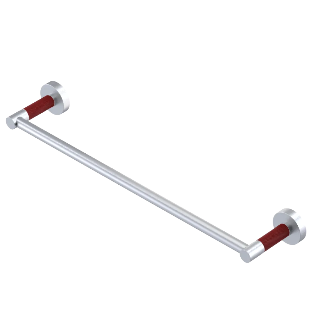 Rubinet Towel Bar 18" Satin Chrome
