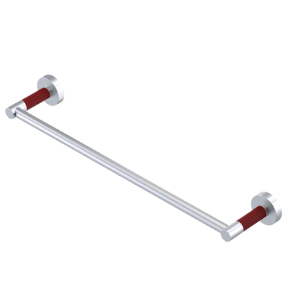 Rubinet Towel Bar 18" Satin Chrome