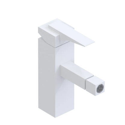 Rubinet Single Control Bidet Fitting (less drain) Matt White
