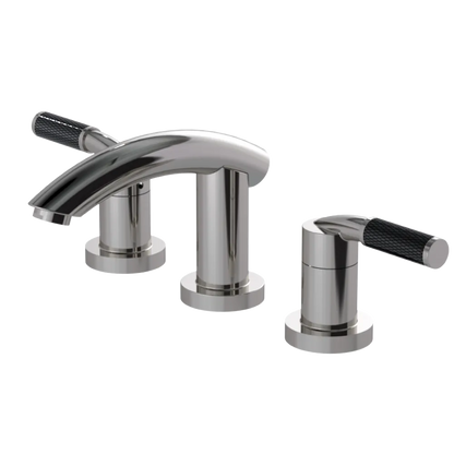 Rubinet Widespread Lav. Set. (less drain) Polished Nickel