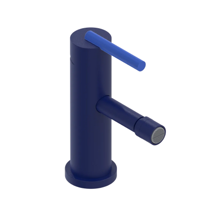 Rubinet Single Control Bidet Fitting (less drain) Midnight Blue