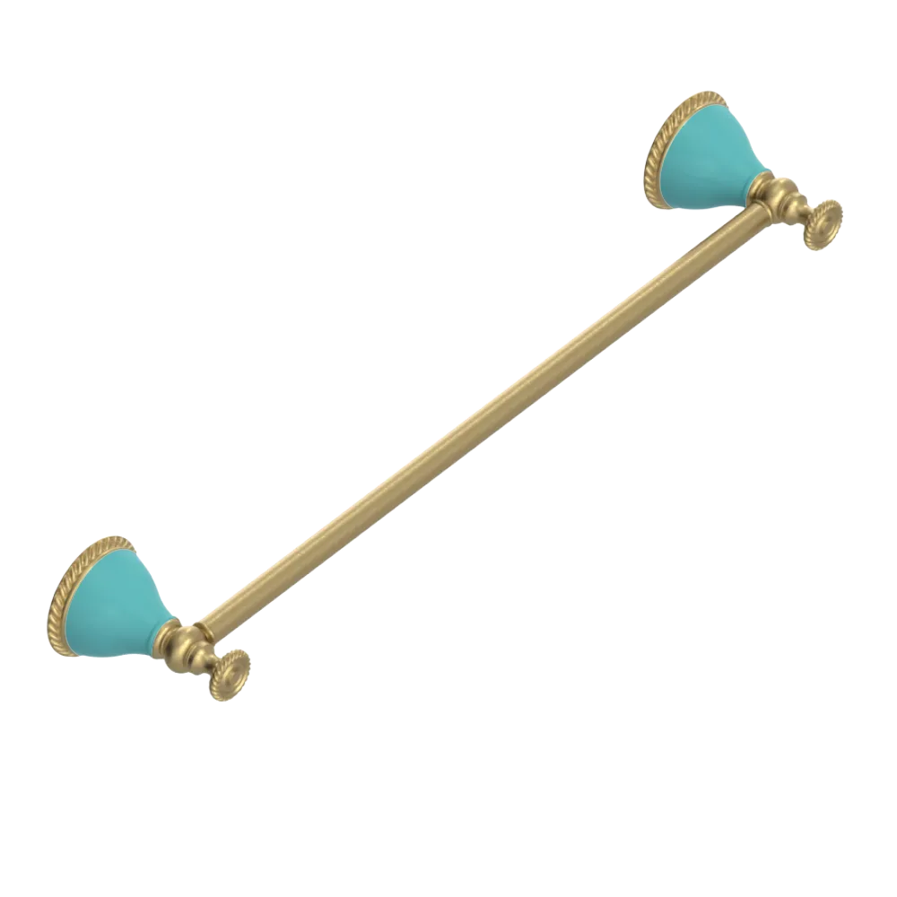 Rubinet Towel Bar 24" Satin Brass