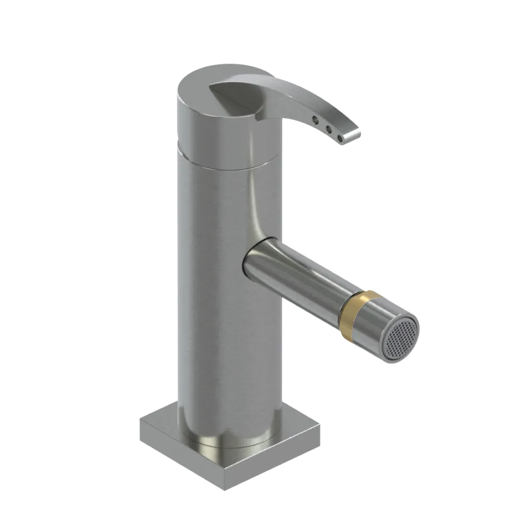 Rubinet Single Control Bidet Fitting (less drain) Satin Nickel