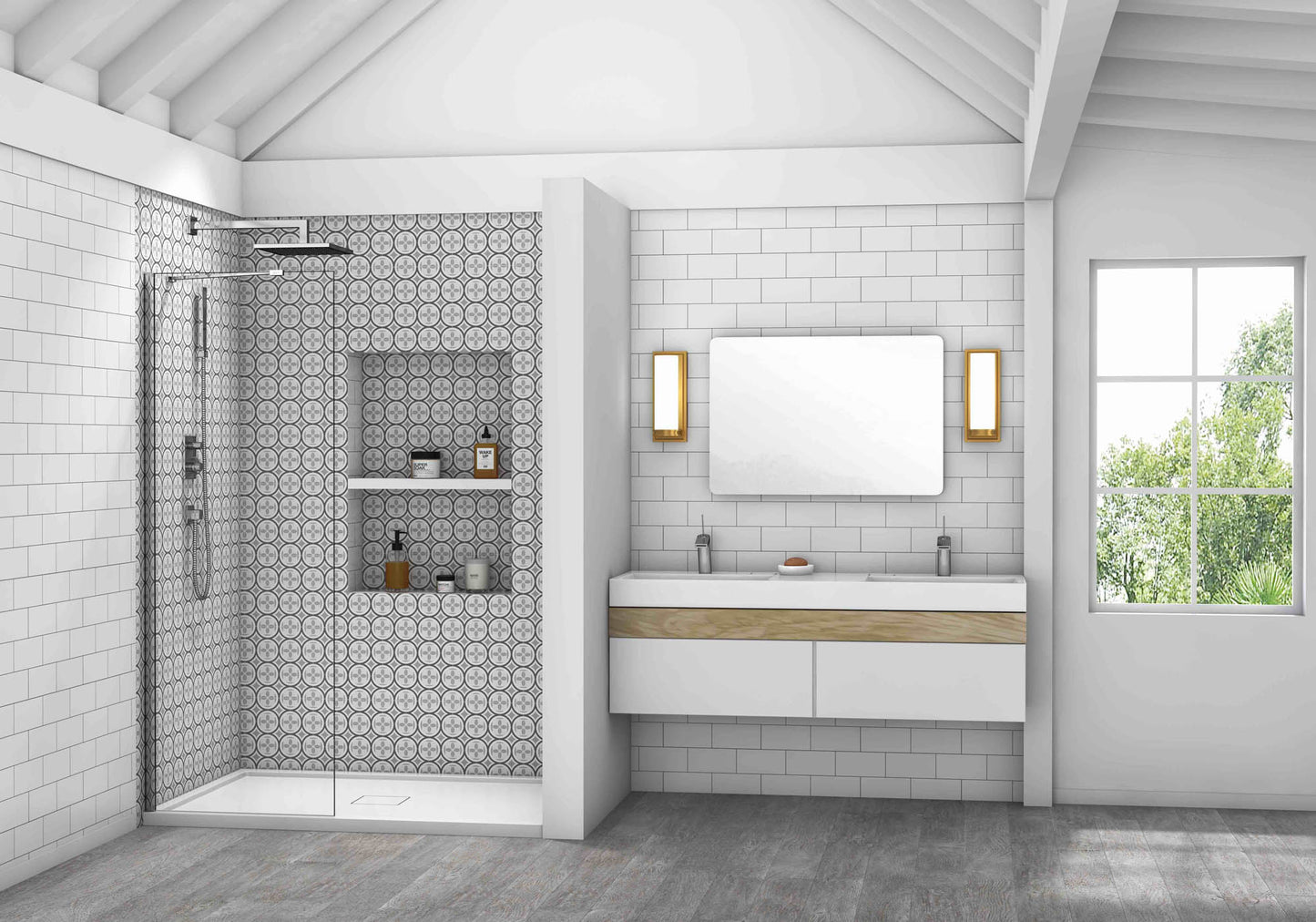 Oceania Shower screen