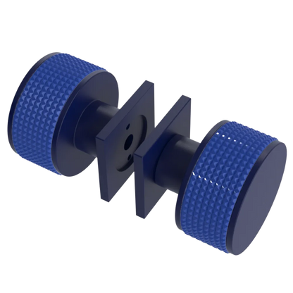 Rubinet Shower Door Knob (set) Midnight Blue
