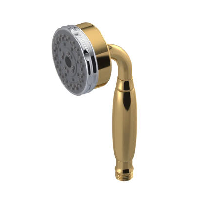 Rubinet 3 Function Hand Held Shower Only Gold