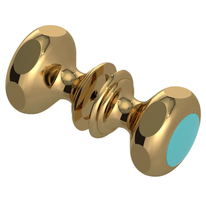 Rubinet Shower Door Knob (set) Gold