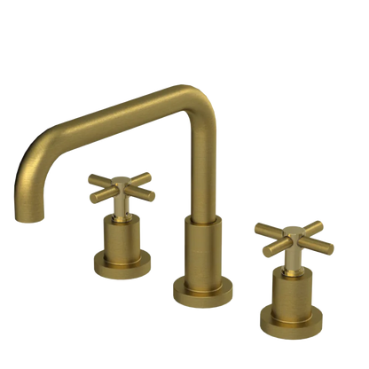 Rubinet Widespread Kitchen Set Antique Brass Matt