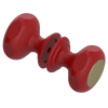 Rubinet Shower Door Knob (set) Maroon