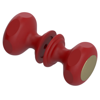 Rubinet Shower Door Knob (set) Maroon