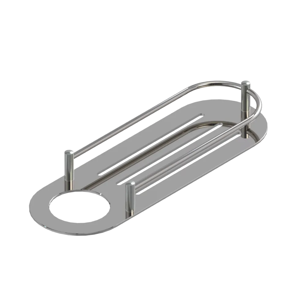 Rubinet Shelf Only Polished Nickel