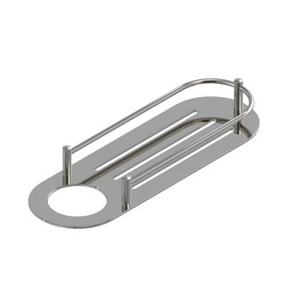 Rubinet Shelf Only Polished Nickel