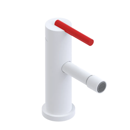 Rubinet Single Control Bidet Fitting (less drain) Matt White