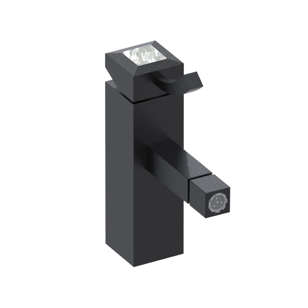 Rubinet Single Control Bidet Fitting (less drain) Matt Black