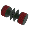 Rubinet Shower Door Knob (set) Green Envy