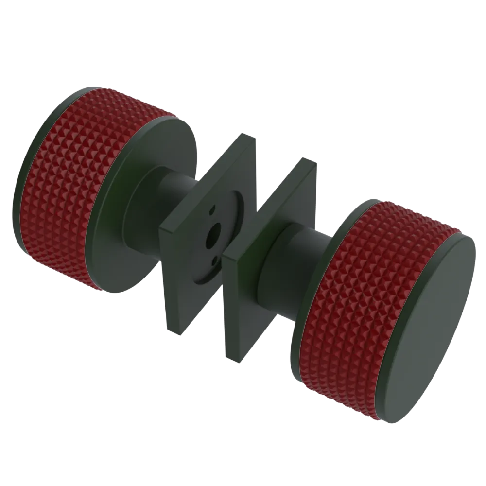 Rubinet Shower Door Knob (set) Green Envy
