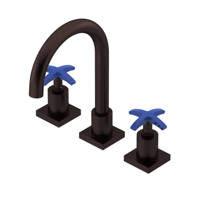 Rubinet Widespread Lav. Set. (less drain) Oil Rubbed Bronze