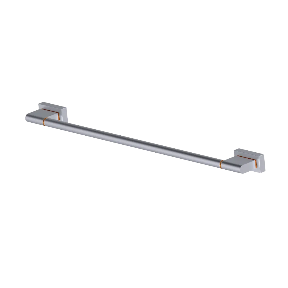 Rubinet Towel Bar 18" Satin Chrome