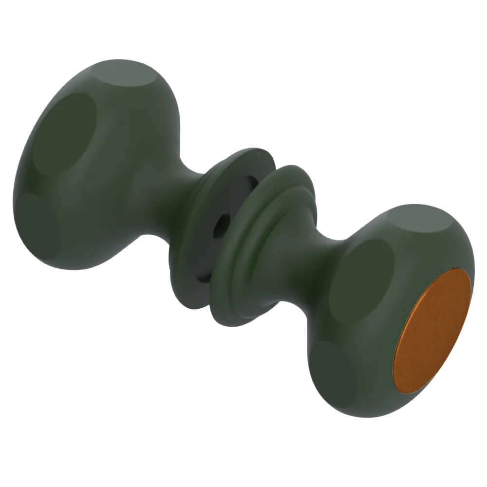 Rubinet Shower Door Knob (set) Green Envy
