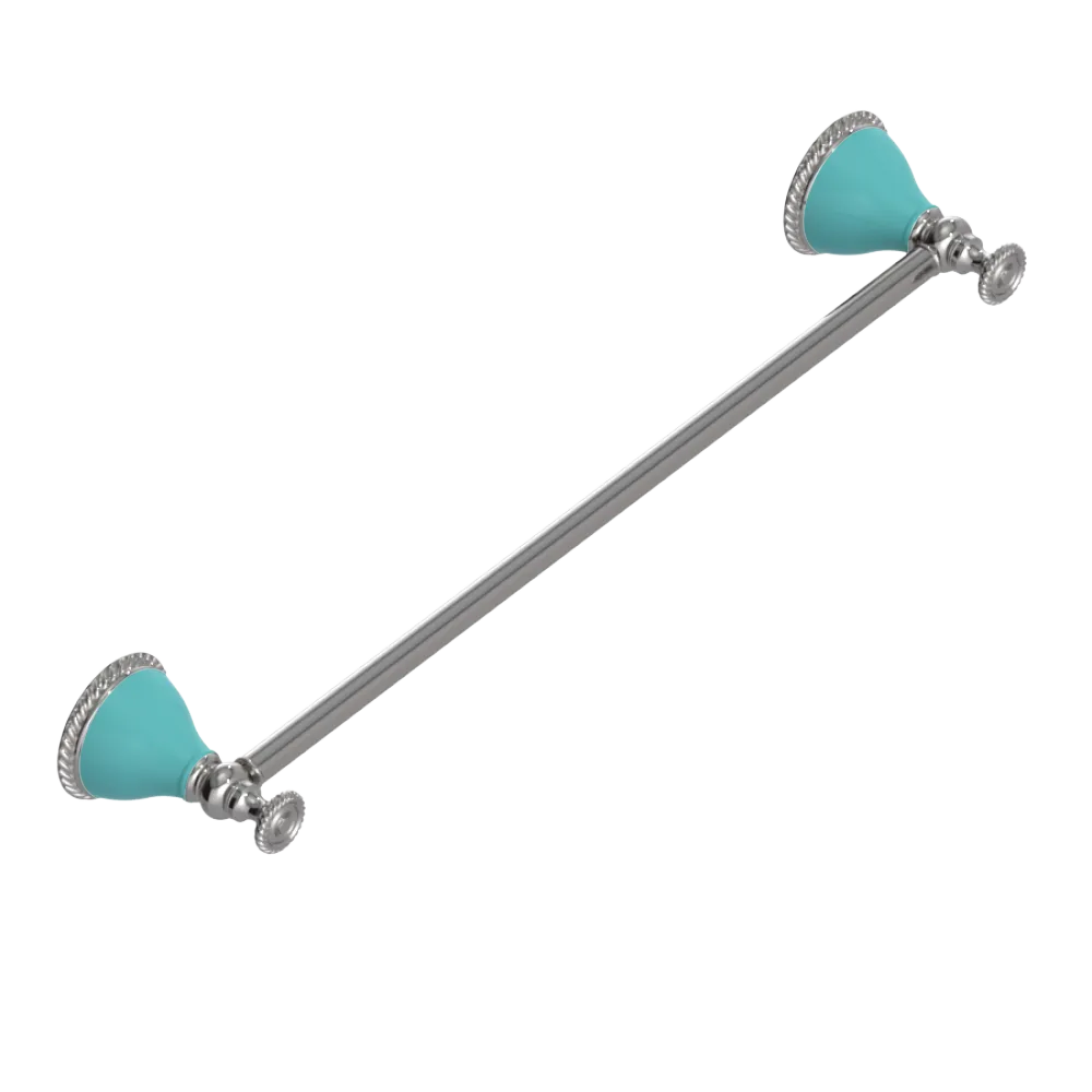 Rubinet Towel Bar 18" Polished Nickel