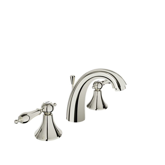 Baril 8" c/c lavatory faucet, drain included