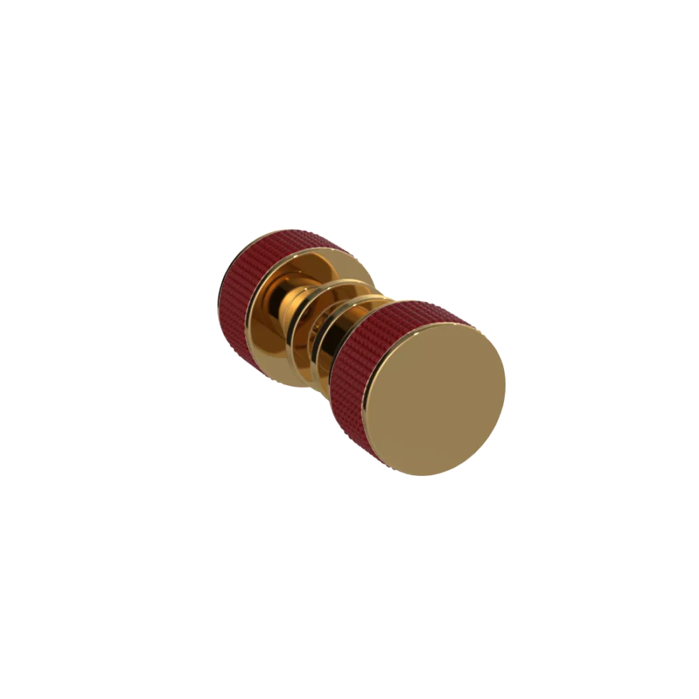 Rubinet Shower Door Knob (set) Gold