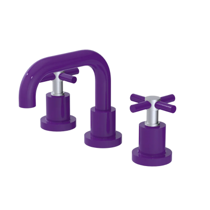 Rubinet Widespread Lav. Set. (less drain) Purple Haze