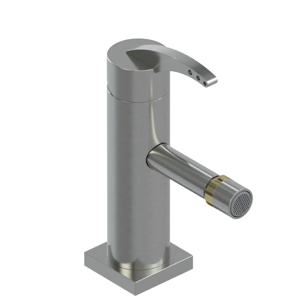 Rubinet Single Control Bidet Fitting (less drain) Satin Nickel