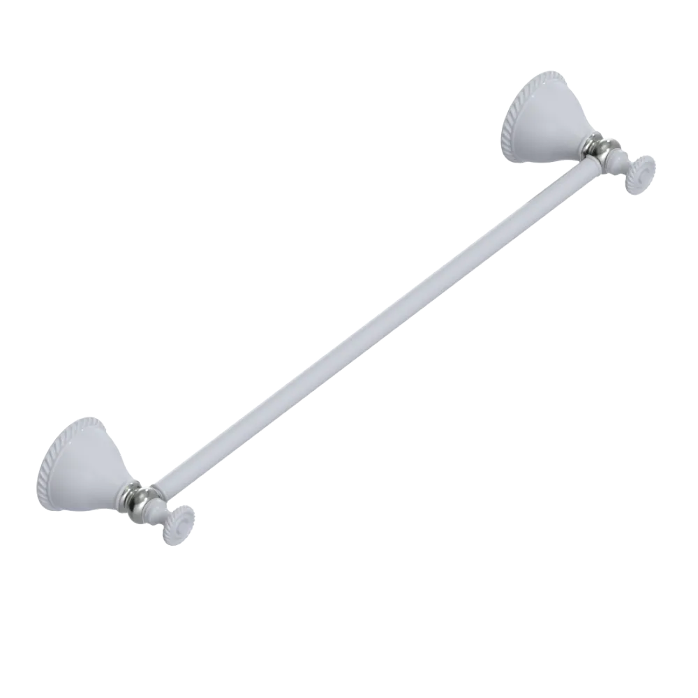 Rubinet Towel Bar 24" White
