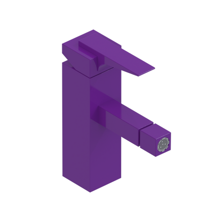 Rubinet Single Control Bidet Fitting (less drain) Purple Haze