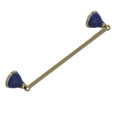 Rubinet Towel Bar 18" Natural Brass