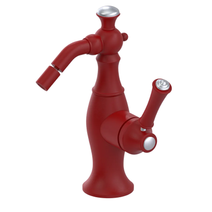 Rubinet Single Control Bidet Fitting (less drain) Maroon