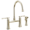 Brizo Bridge Kitchen Faucet With Side Sprayer