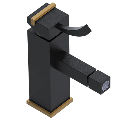 Rubinet Single Control Bidet Fitting (less drain) Matt Black