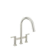 Baril Bridge kitchen faucet with 2-function pull-down spray