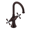 Rubinet Single Hole Dual Handle Lav. Set. (less drain) Oil Rubbed Bronze