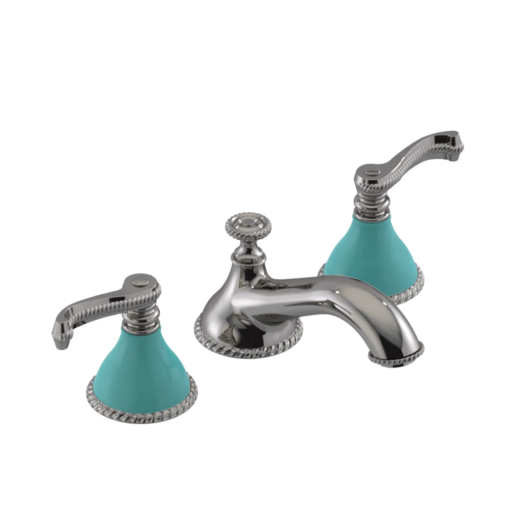 Rubinet Widespread Lav. Set. (less drain) Polished Nickel