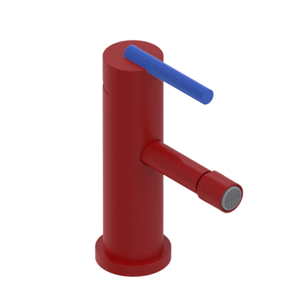 Rubinet Single Control Bidet Fitting (less drain) Maroon