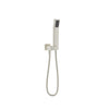 Baril 1-spray anti-limestone hand shower on wall-mounted supply elbow