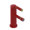 Rubinet Single Control Bidet Fitting (less drain) Maroon